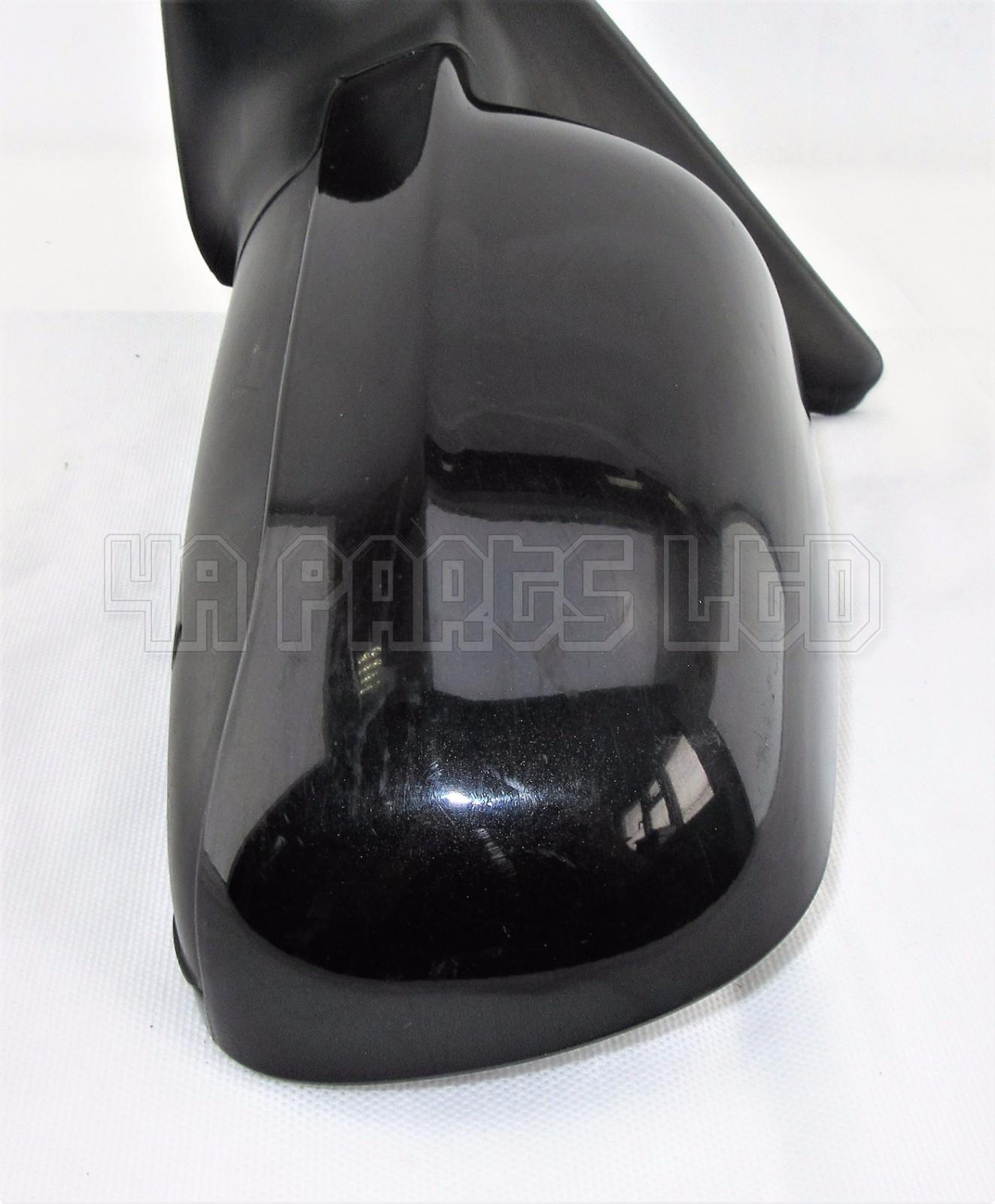 Seat Leon 1M0 Pre-Facelift (1999-2002) Left Side Manual Door Mirror / Black - Image 6