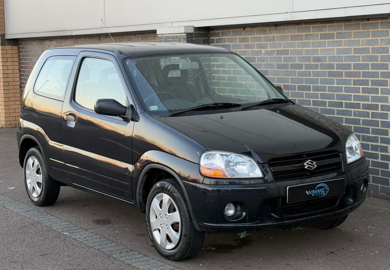 Suzuki Ignis (2000-2006) Left Side Electric Door Mirror 84702-86G00 Matte Black - Image 2