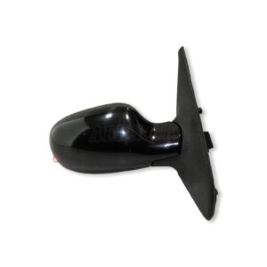 Renault Clio-II MK2 (2001-2006) Right Side Electric Heated Door Mirror Met Black