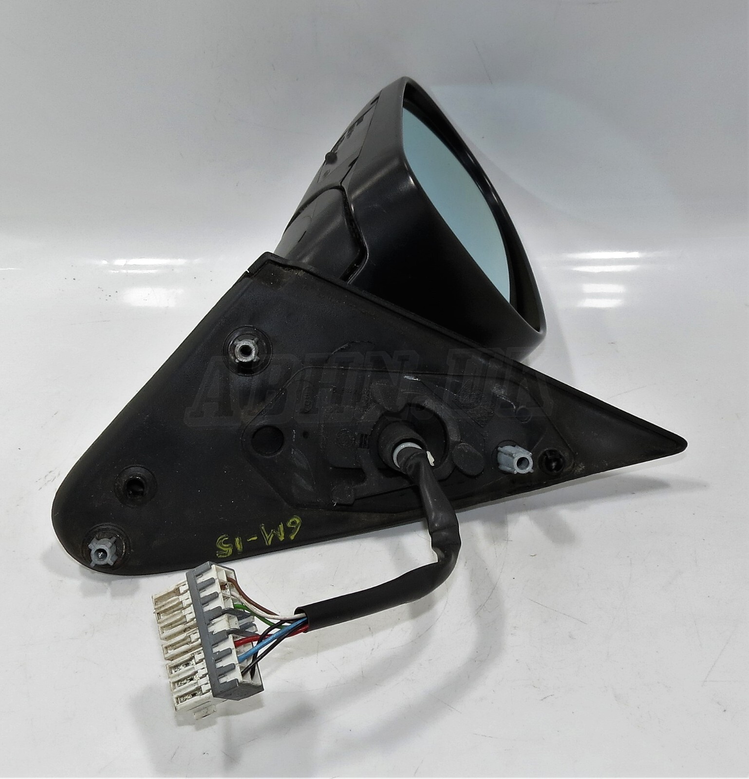 Peugeot 406 Facelift 99-03 Left Side Electric Heated Door Mirror Metallic Silver - Image 6