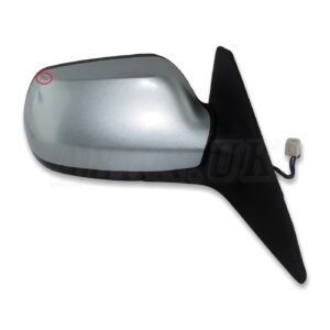 Mazda 6 MK1 (2002-2007) Right Side Electric Heated Door Mirror Silver Contrail