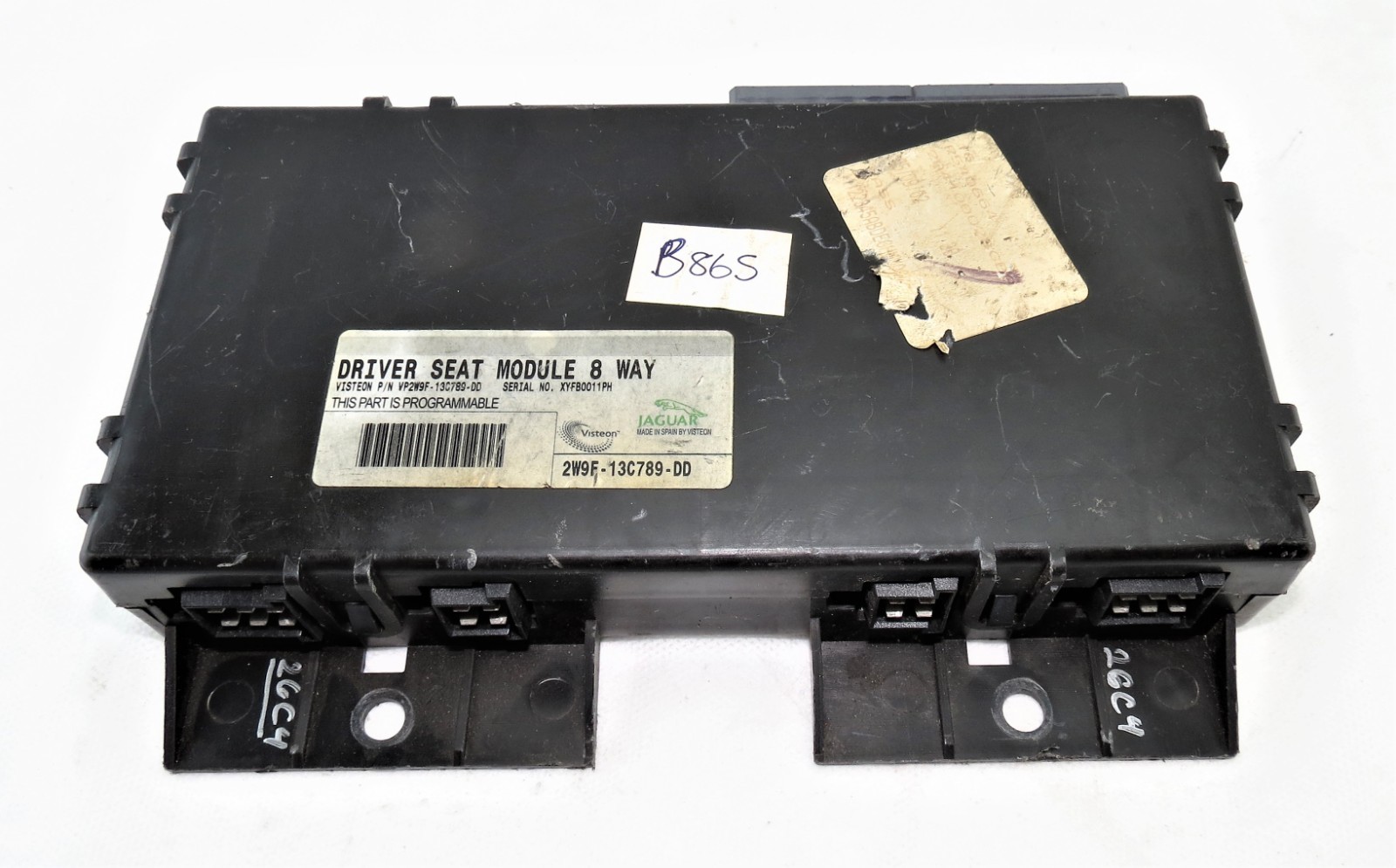 VP2W9F13C789DD Jaguar S TYPE 99-02 Véritable Siège Conducteur Moule 8 Voie Unité - Image 3