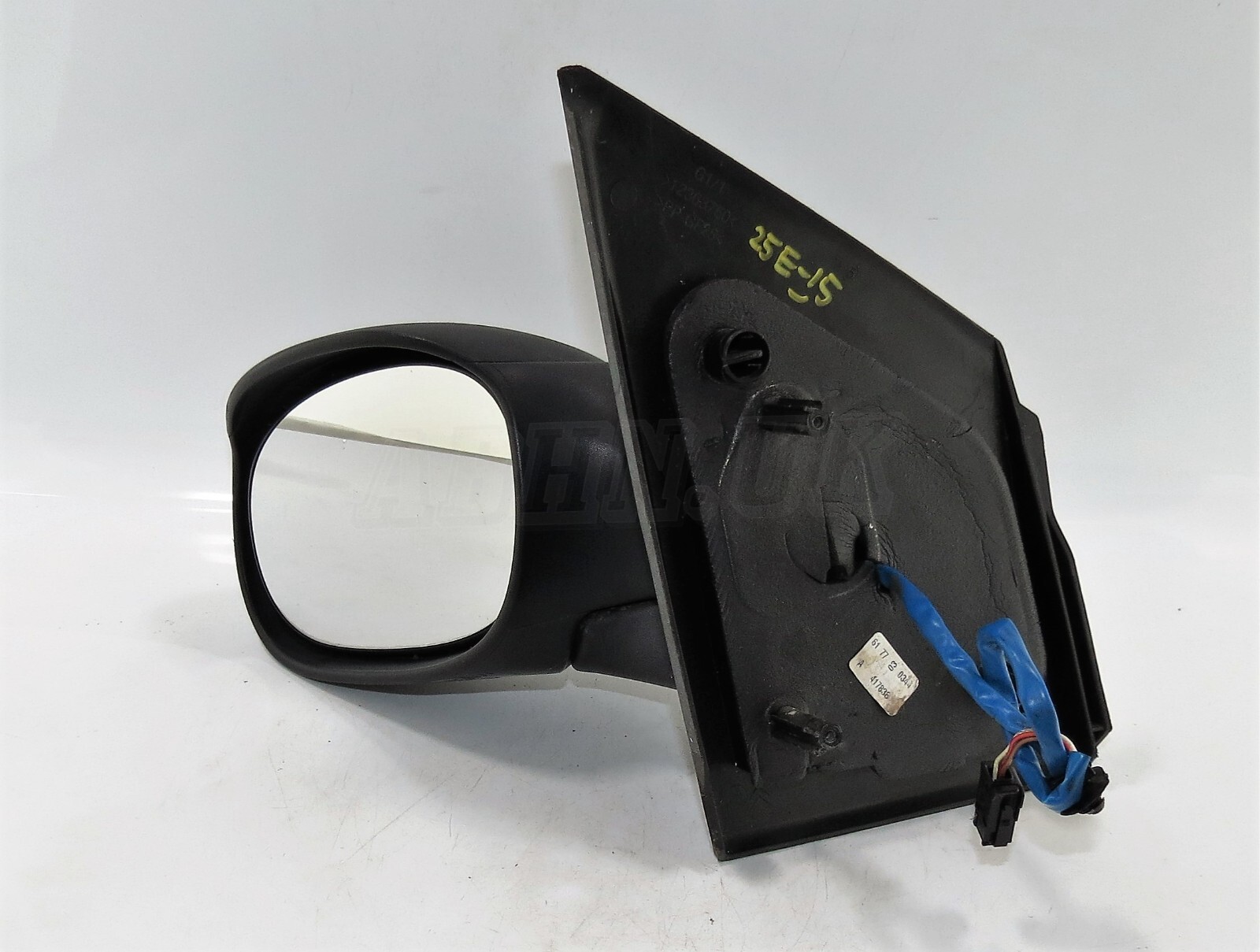 Citroen C2 MK1 JM 2003-2009 Left Side Electric Door Mirror Black 3-Wires Grained - Image 2