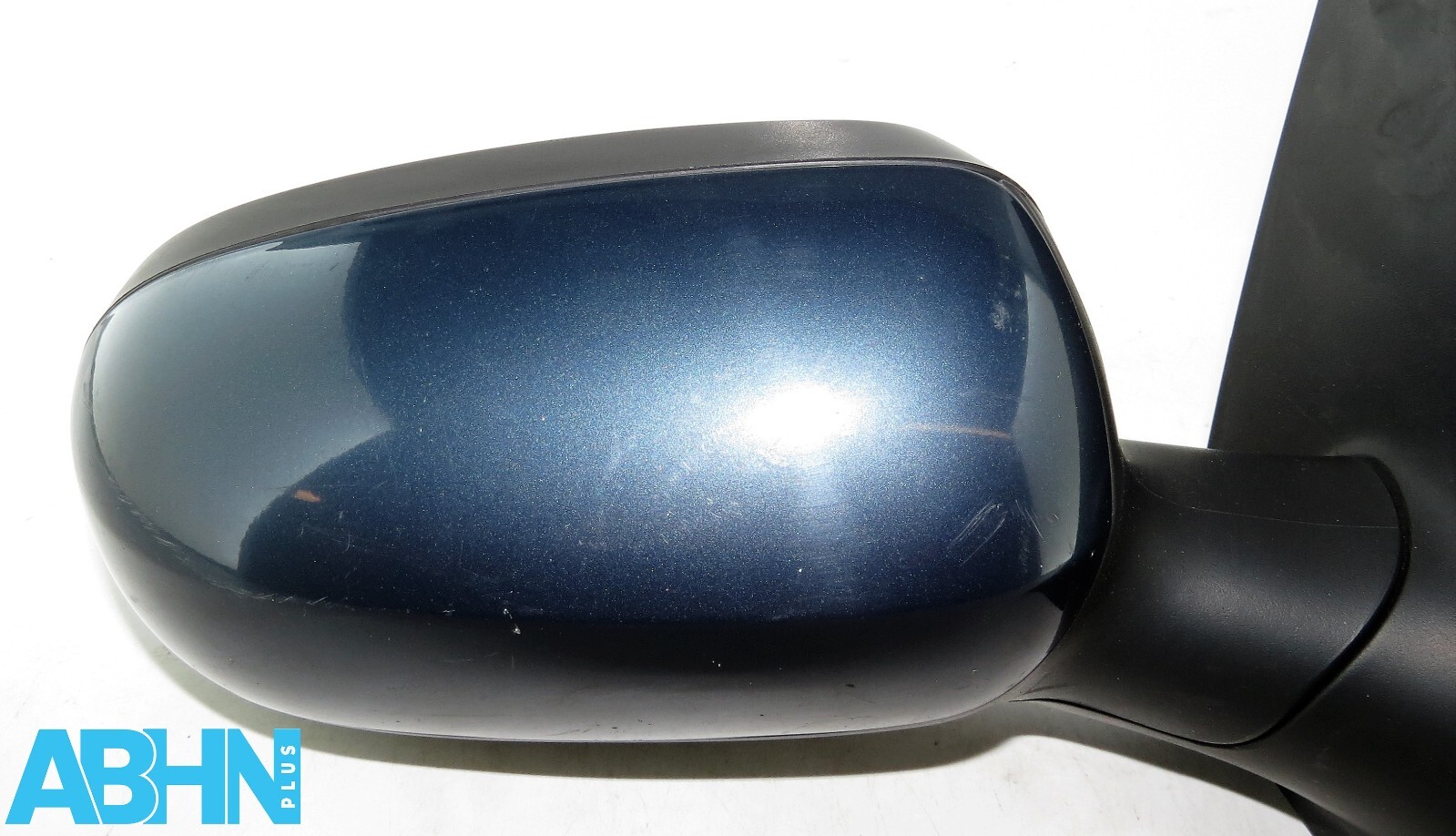 Vauxhall Opel Corsa-C (2000-2006) Right Side Manual Door Mirror Met Metro Blue - Image 4