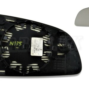 Audi A3 03-08 A4 /01-08 A6 (05-08) Left Side Heated Door Mirror Glass 8E0857535D