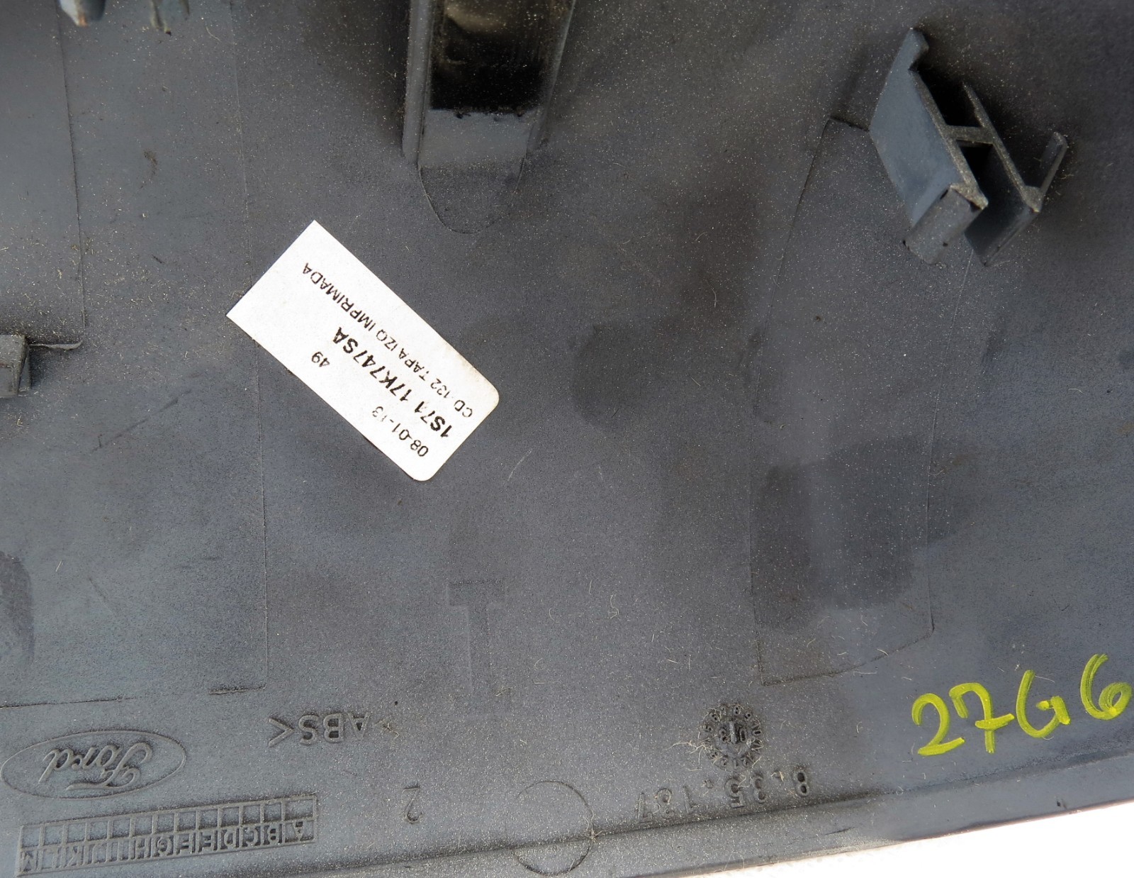 1S71-17K747-SA Ford Mondeo 00-03 Genuine Machine Silver Left Side Mirror Cover - Image 4