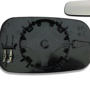 Renault Grand Scenic /03-09 Clio-III /05-09 Left Side Heated Door Mirror Glass