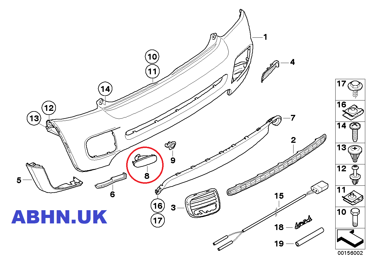 BMW Mini R56 R57 R58 R59 (09-15) Right Side Rear Fog Light + Bulb 63242751708 - Image 11
