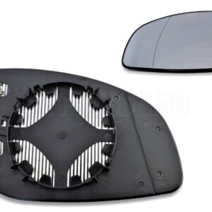 Vauxhall Opel Vectra C Signum /02-09 Left Side Heated Aspheric Door Mirror Glass