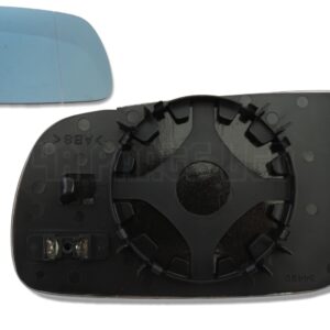 VW Golf MK4 Bora Passat Right Side Heated Asph Blue Door Mirror Glass 1J2857522H