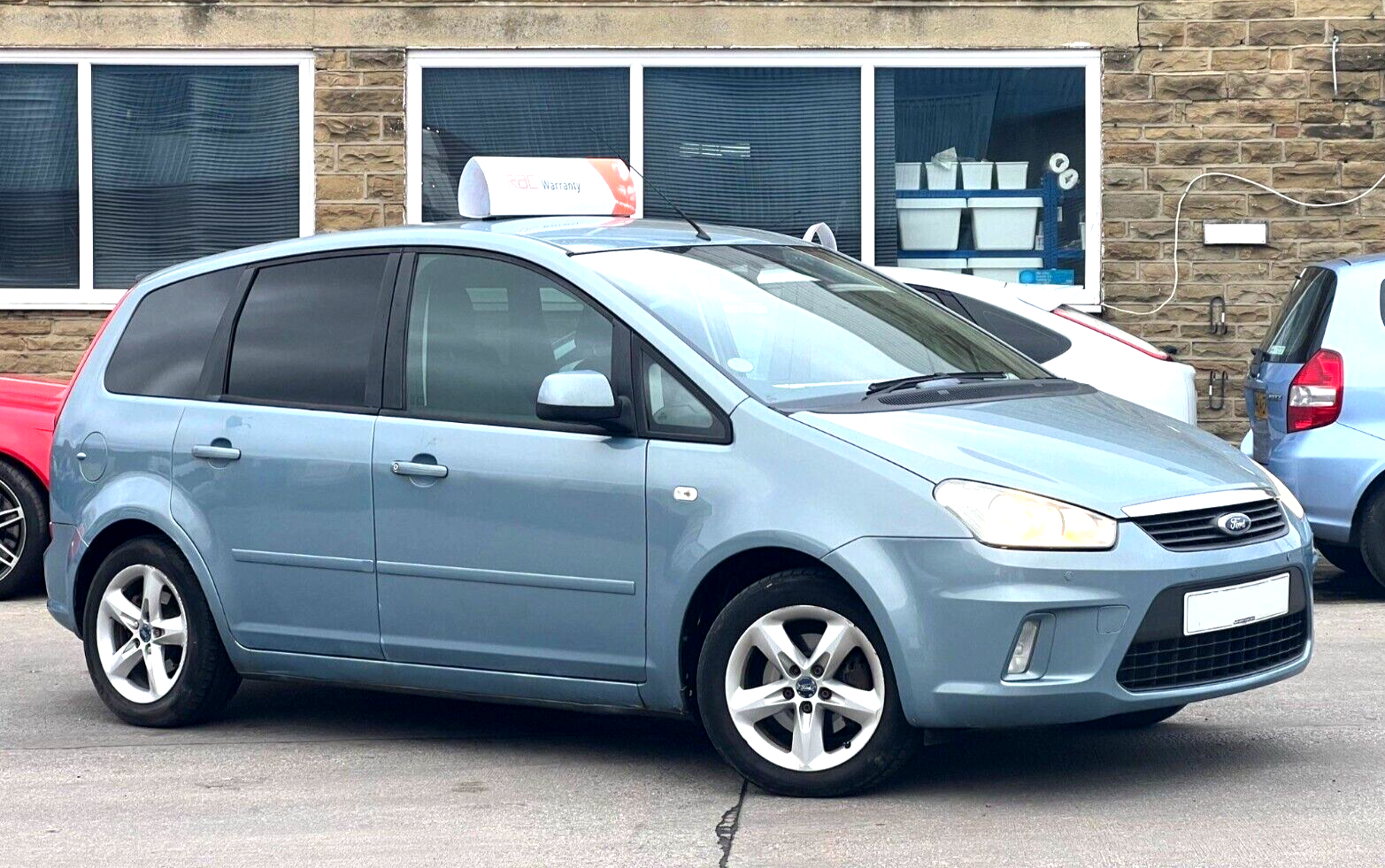 Ford C-Max DM2 Facelift /08-10 Right Side Electric Heated Door Mirror Met Silver - Image 3