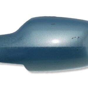 Renault Megane-II Scenic Grand (02-09) Left Side Door Mirror Cover Green-Silver