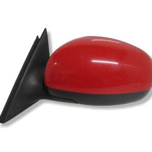 Skoda Fabia 5J (2007-2014) Left Side Electric Heated Door Mirror 5J2857501BF Red