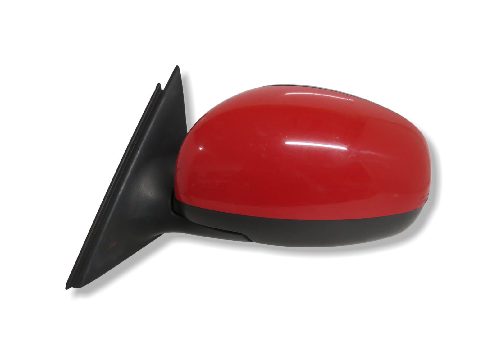 Skoda Fabia 5J (2007-2014) Left Side Electric Heated Door Mirror 5J2857501BF Red