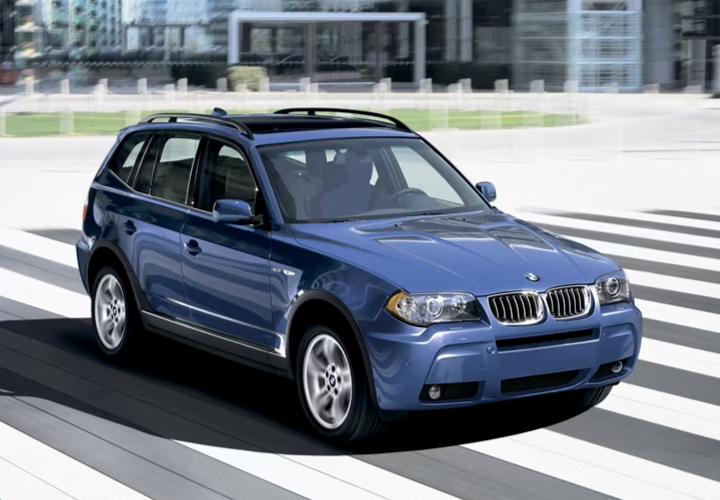 BMW X3 E83 (03-09) Right Side Electric Heated Door Mirror Light Grey+ Gloss Base - Image 3