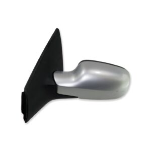 Renault Megane II MK2 (02-09) Left Side Electric Heated Door Mirror Met Silver