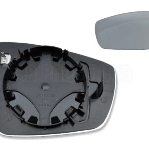 VW Polo 6R 09-16 Skoda Rapid 12-16 Left Side Heated Door Mirror Glass 6RG857521