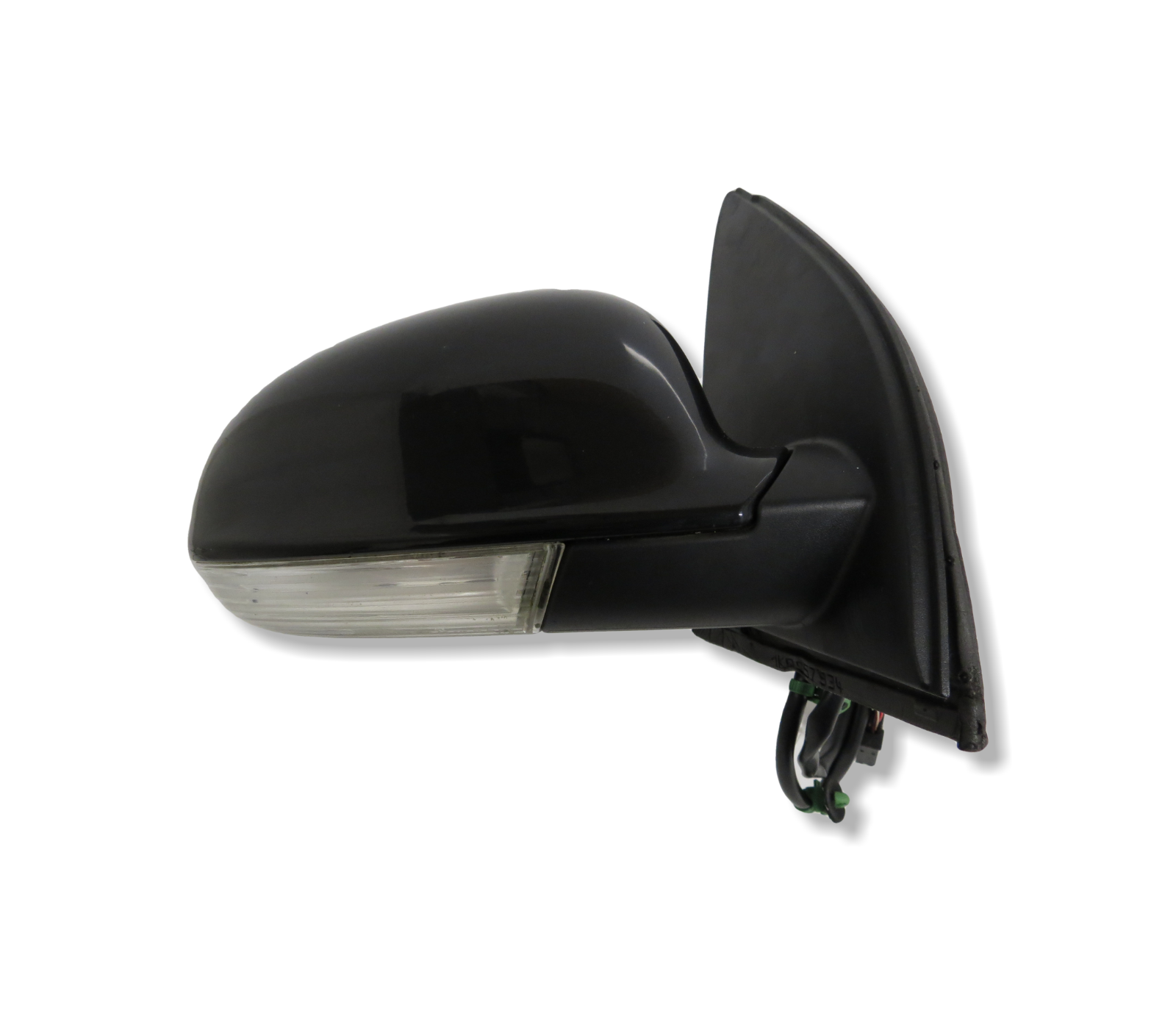 VW Golf 5 MK5 (05-09) Right Side Electric Wing Mirror 1K2857502 Met Magic Black