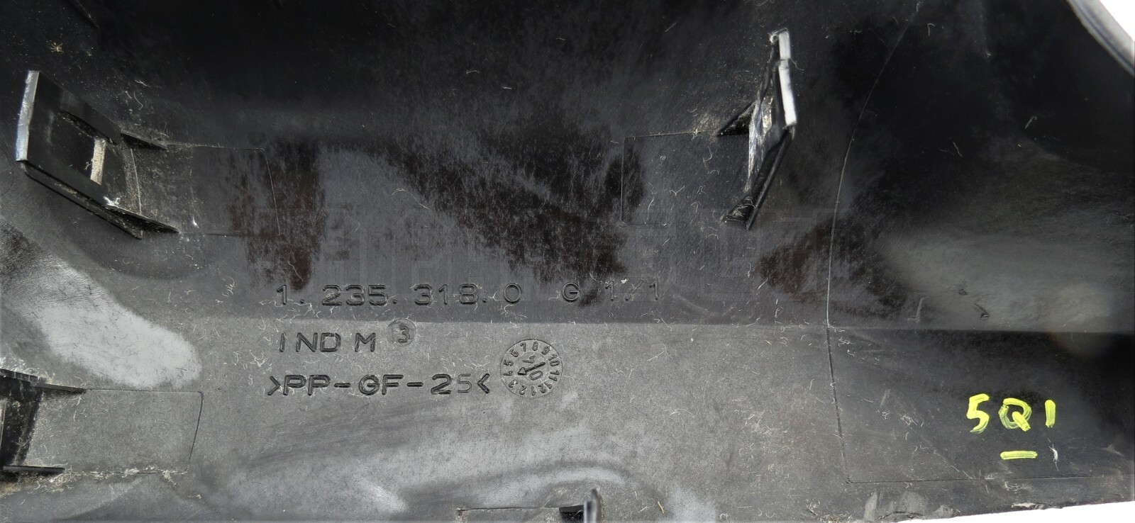 Renault Megane-II Scenic-II Grand 2002-2009 Left Side Door Mirror Cover Grained - Image 5