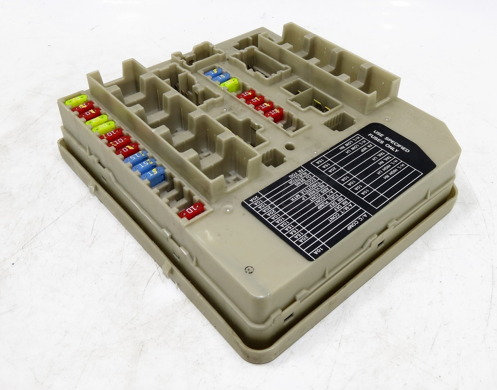 Nissan Note E11 NE1 (06-12) Genuine Main Body Fuse And Relay Box Unit 284B7AX62A - Image 6