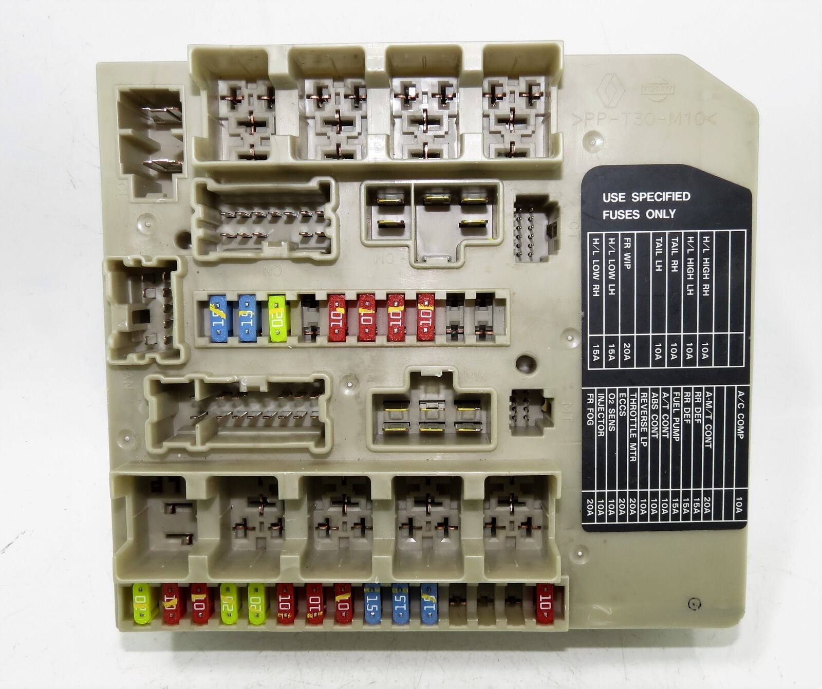 Nissan Note E11 NE1 (06-12) Genuine Main Body Fuse And Relay Box Unit 284B7AX62A - Image 17