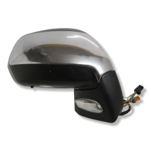 Peugeot 5008 3008 Mk1 09-17 Power Folding Right Side Wing Mirror Chrome 11-Wires