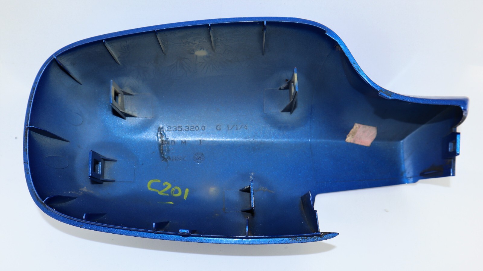Renault Megane-II Scenic-II (02-09) Left Side Door Mirror Cover Extreme Blue - Image 4