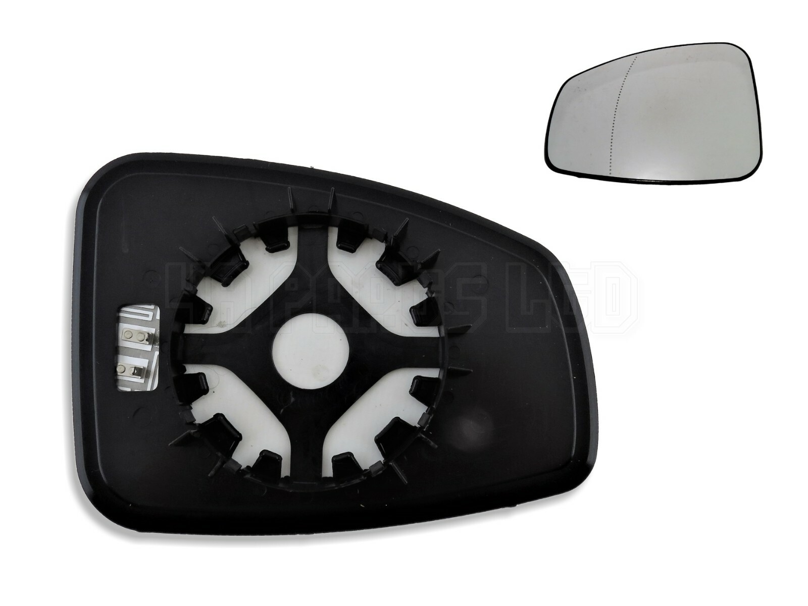 Renault Latitude L70 (2010-2017) Left Side Heated Door Mirror Glass Aspheric