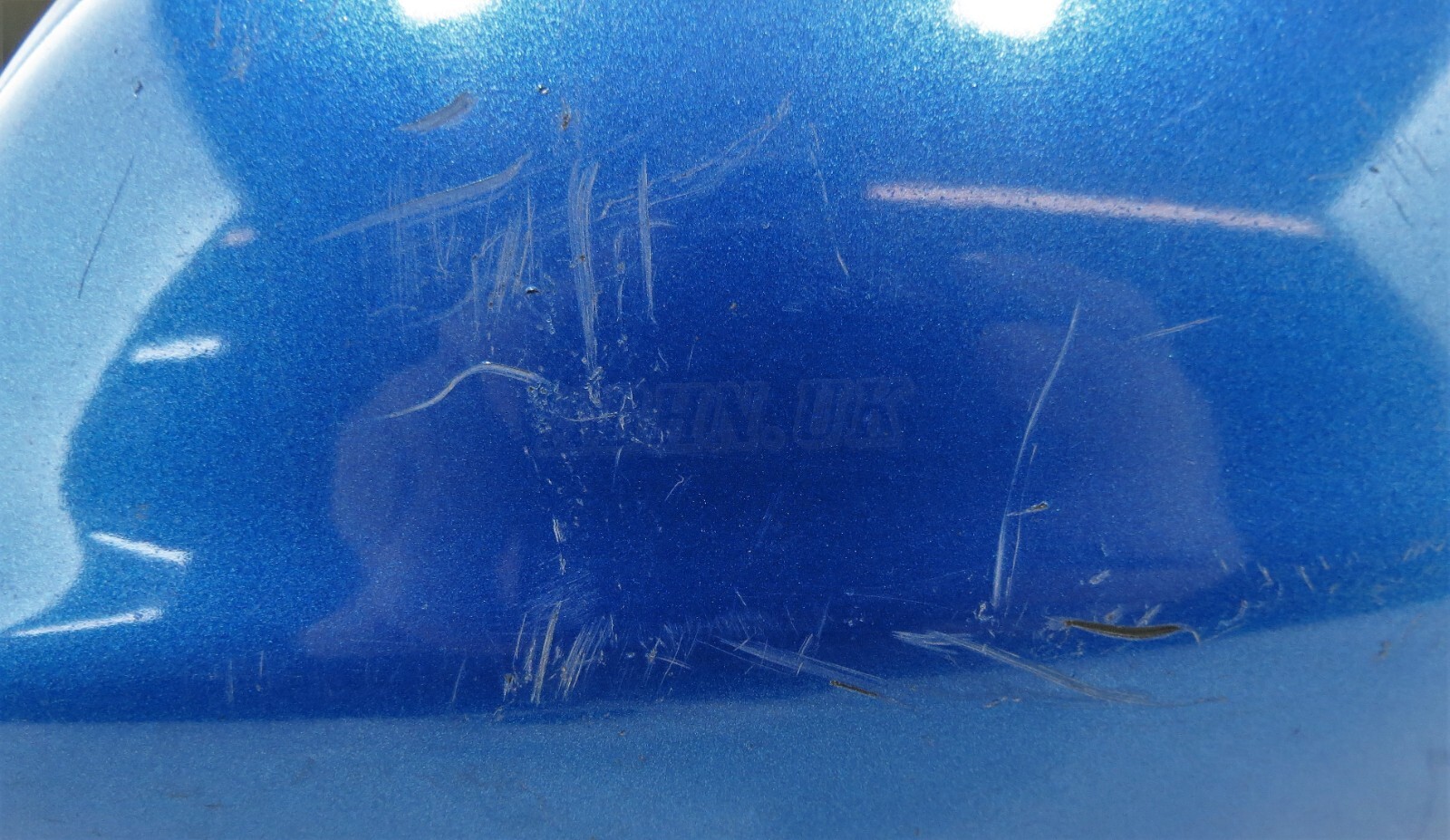 Peugeot 307 SW Hatchback (00- 08) Left Side Electric Heated Door Mirror Met Blue - Image 4