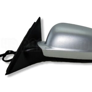 VW Passat B5 (1996-2003) Left Side Electric Heated Door Mirror in Met Silver