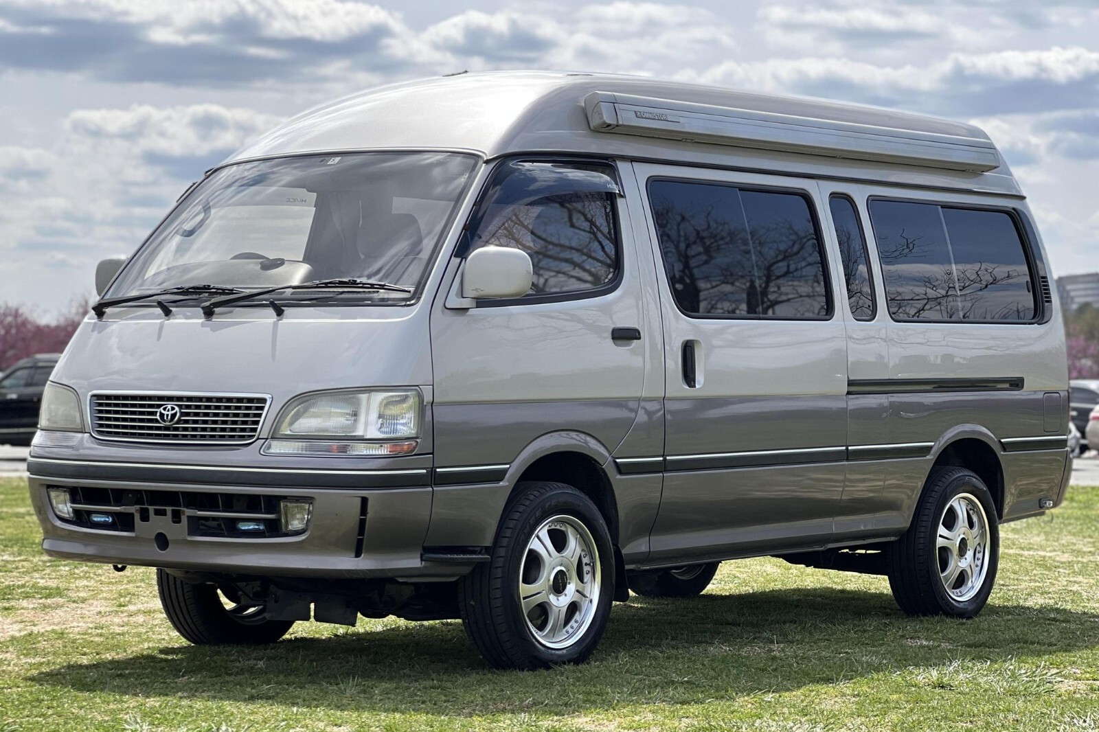 Toyota Hiace H1 H2 Mk4 (95-01) Power Folding Left Wing Mirror Grey Murakami 3369 - Image 9