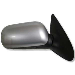 Nissan Primera P11 WP11 (1996-2001) Left Side Manual Wing Mirror Metallic Silver