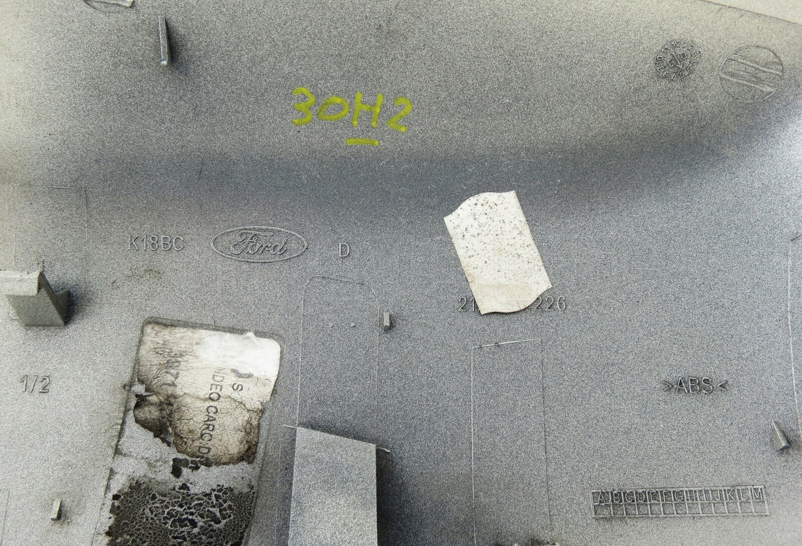 Ford Mondeo-III MK3 Facelift 2004-2007 Right Side Door Mirror Cover White Grape - Image 5