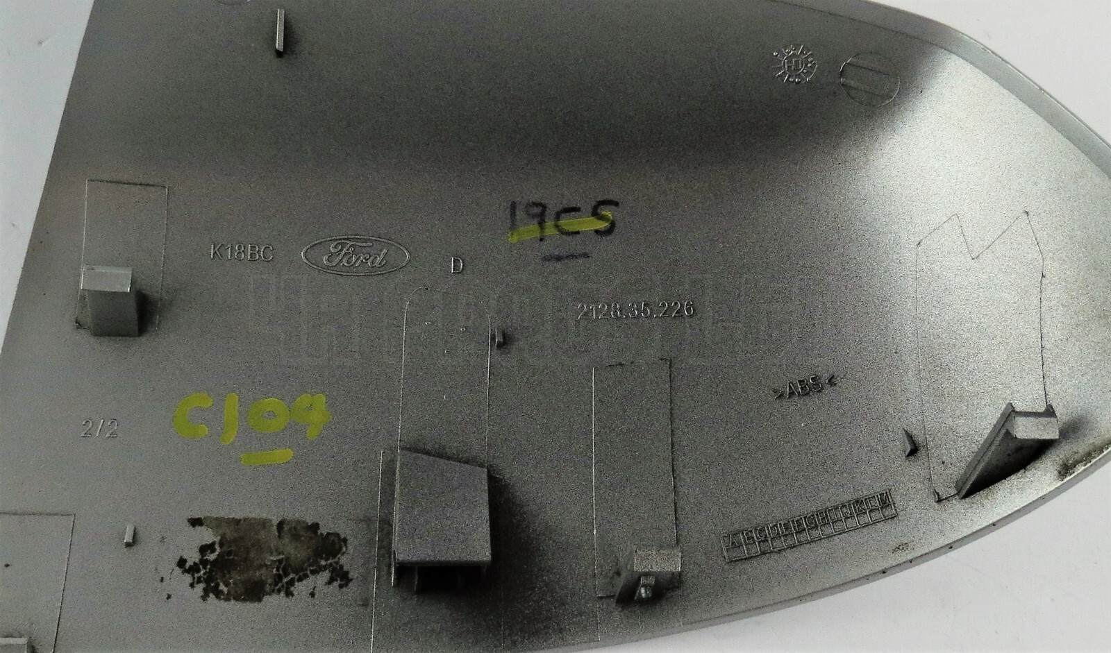 Ford Mondeo-III Facelift 04-07 Right Side Door Mirror Cover Stardust Silver ZJAS - Image 3