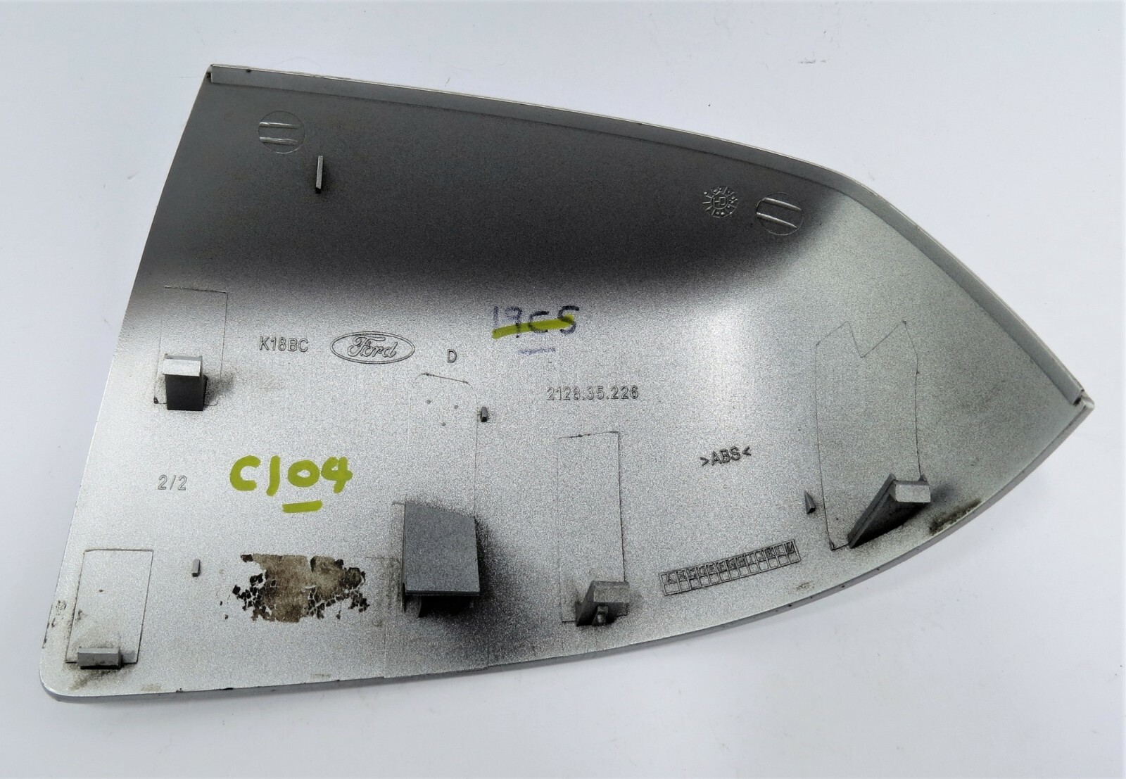 Ford Mondeo-III Facelift 04-07 Right Side Door Mirror Cover Stardust Silver ZJAS - Image 4