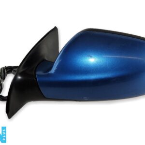 Peugeot 307 SW CC (2000 - 2008) Left Side Electric Heated Door Mirror Met Blue