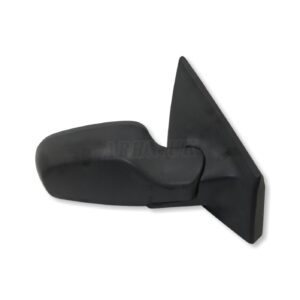 Renault Clio MK3 Pre-Facelift 05-09 Right Electric Heated Door Mirror Matte Blac