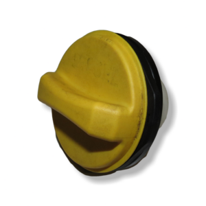 Land Rover Discover 3 & 4 L319 (05-15) Diesel Fuel Filler Cap Yellow No-Cord