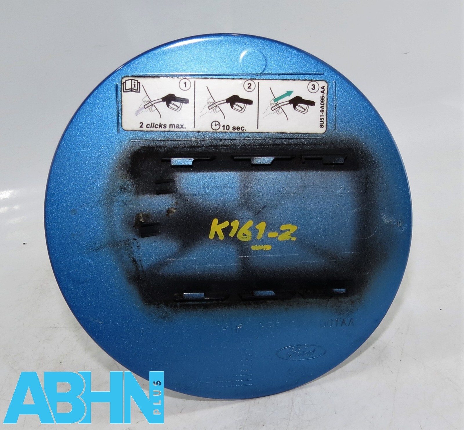 Genuine Ford Fiesta MK6 /2008-2012 Fuel Flap Cover 8A61-A405A02-AF Aquarius Blue - Image 2