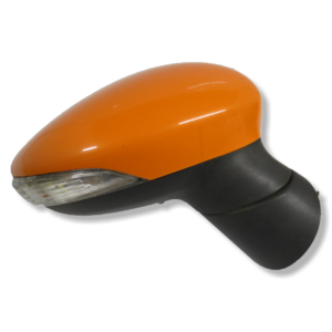 Ford Fiesta VI MK6 (08-16) Electric Heated Right Wing Mirror Met Orange 4201-012