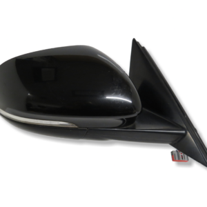 Jaguar XF X260 Right Side Power Folding Dimming Wing Mirror Met Black 10-Wires