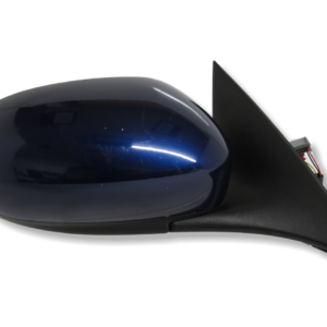 Jaguar X-Type X400 04-07 Power Folding+ Memory Right Wing Mirror Dark Blue 3-Pin