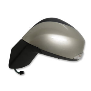 Renault Scenic Grand Mk3 09-16 Power Folding Left Wing Mirror Met Beige 10-Wires