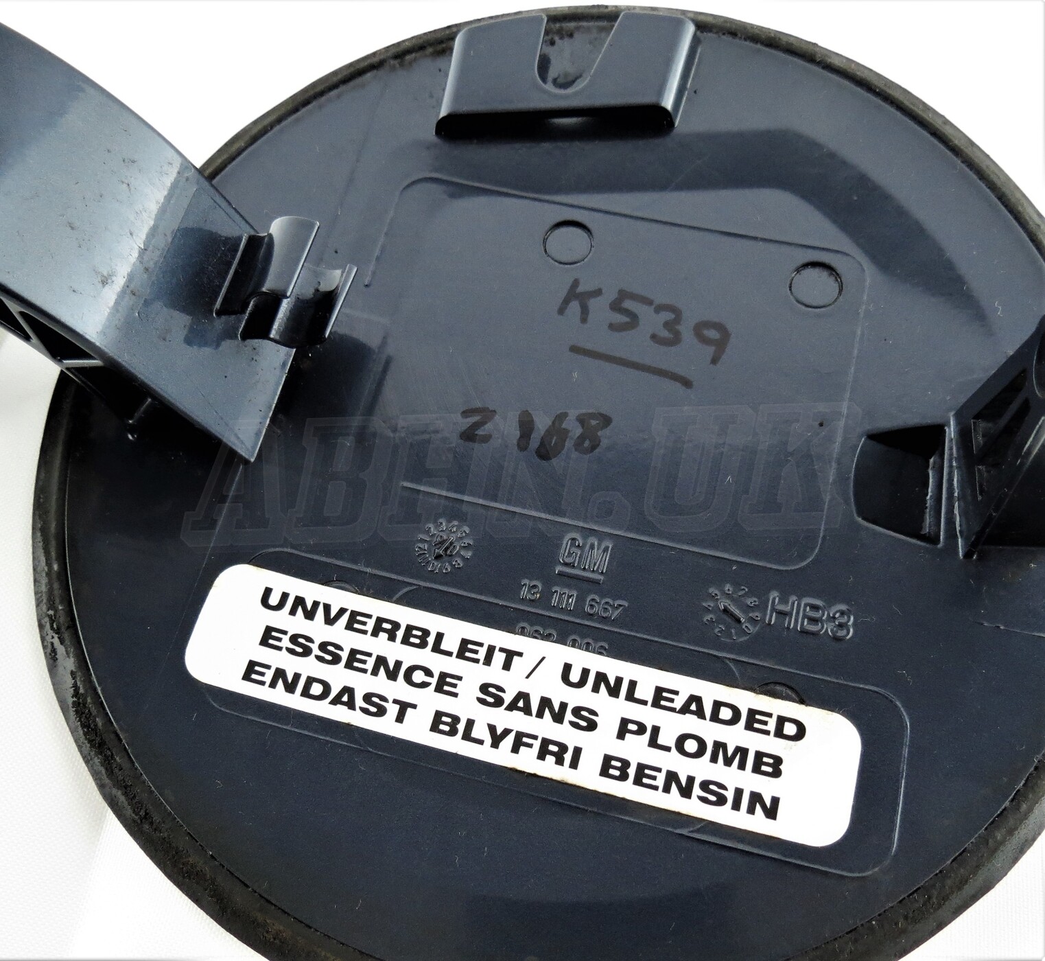 Vauxhall Astra H MK5 /04-11 Fuel-In Flap Cover 13111667 HB3 Met Metro Blue Z168 - Image 5