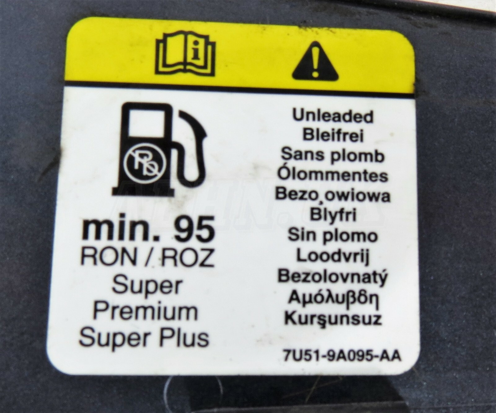 Ford Focus MK3 11-18 Hatch Fuel-in Flap Cover BM51-A405A02-AC C346 5DR Dark Grey - Image 8