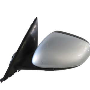 Jaguar XF X250 12-15 Left Side Power Folding Door Mirror Auto Dim Silver 16-Wire