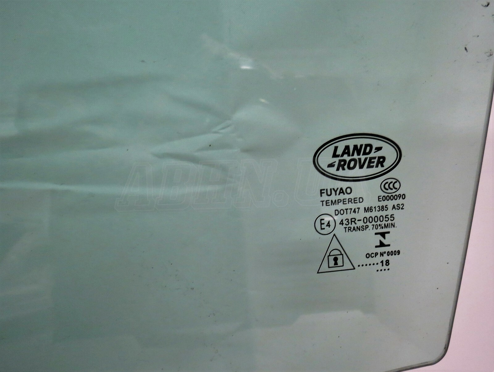 Range Rover Velar L560 (17-22) Left Side Rear Window Glass DOT747-M61385-AS2 70% - Image 2