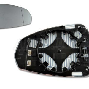 Fits Audi A3 8V (12-20) Right Side Standard Heated Door Mirror Glass 8V0857536D