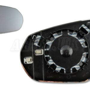 Fits Audi Q2 (16-20) Q3 Right Side Standard Heated Door Mirror Glass 81A857536D