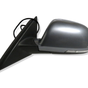Skoda Superb Mk2 3T (2008 - 2015) Left Side Electric Heated Wing Mirror Met Grey